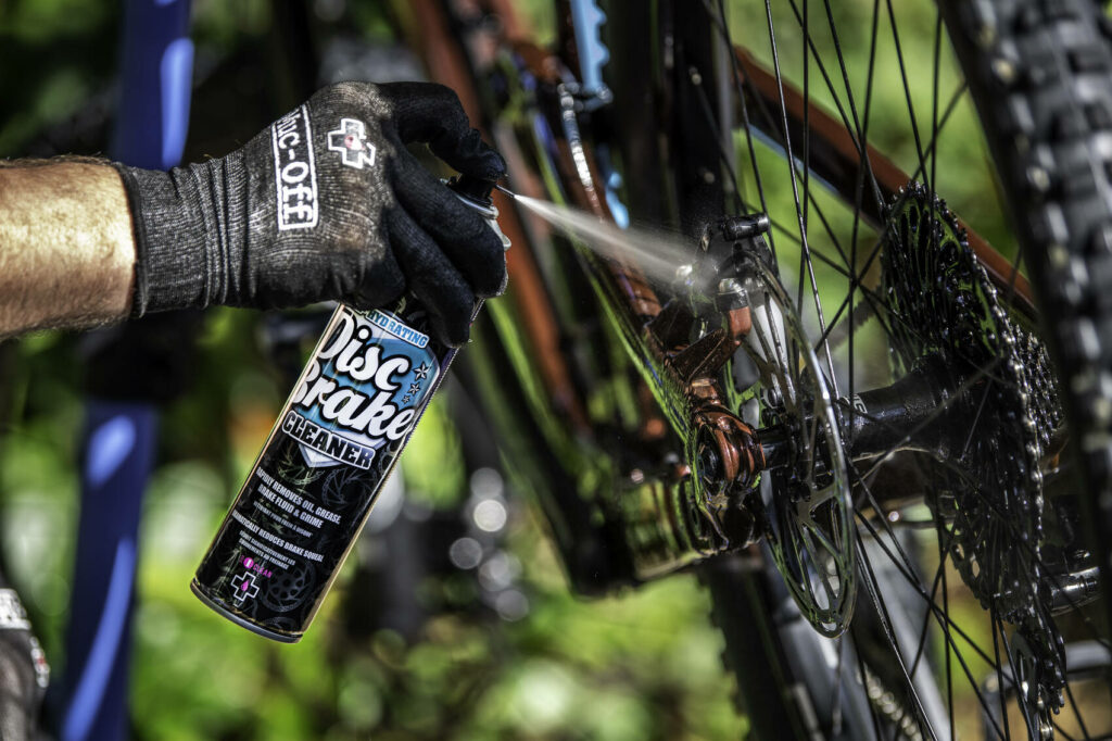 Cleaning your disc brakes will make them work well and stop them squealing