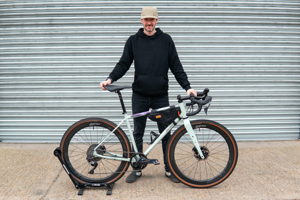 Jonny and his Specialized Sequoia Elite
