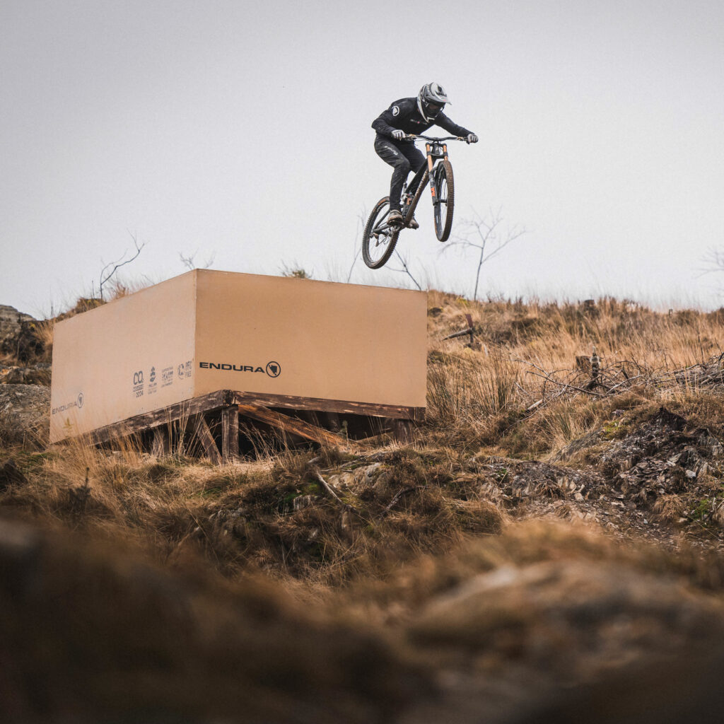 Dan Atherton in Endura MTB Footwear