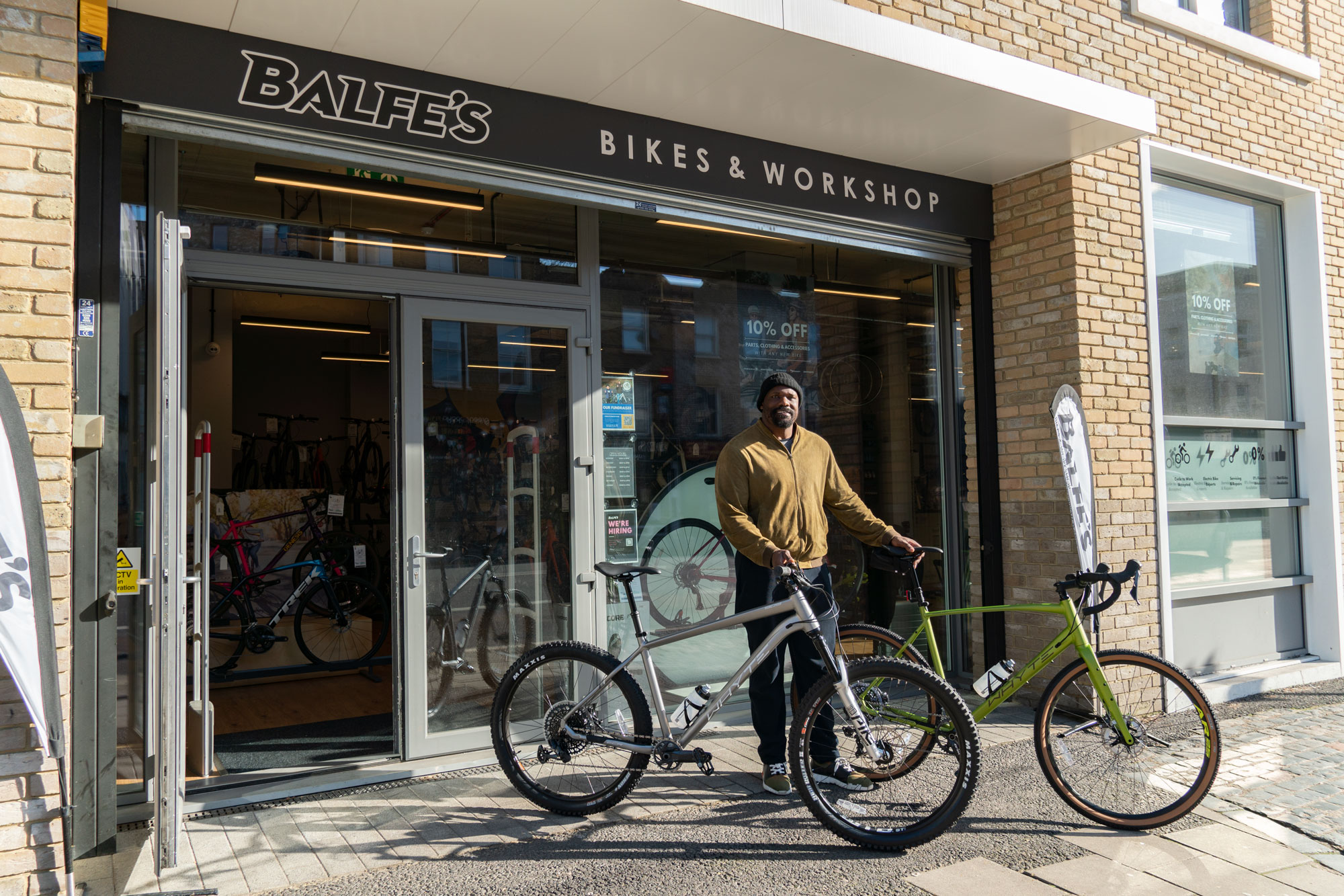 Balfe’s Partner with Heavyweight Boxer Derek Chisora