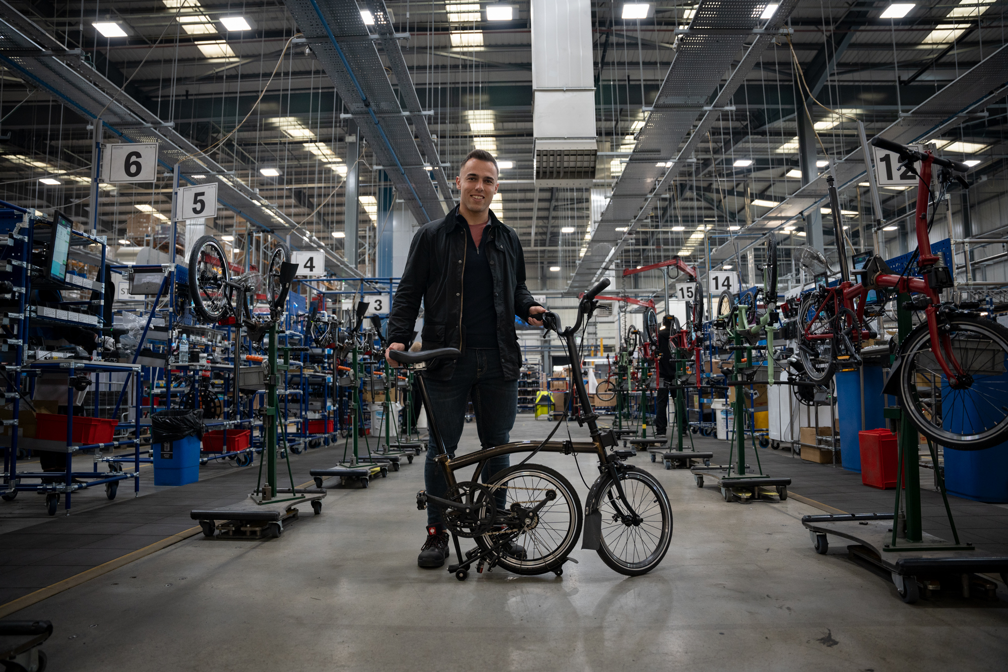 Ryan Owens Visits the Brompton Factory