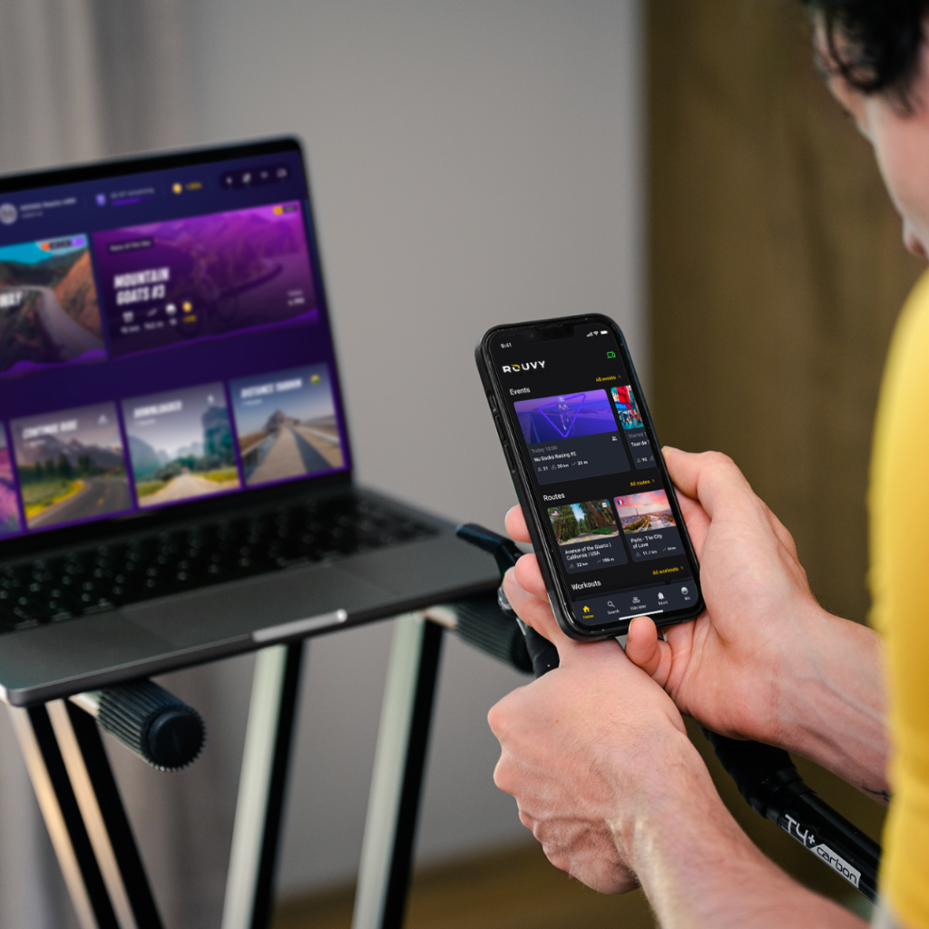 Rouvy is another alternative to zwift that uses real world footage of your chosen route