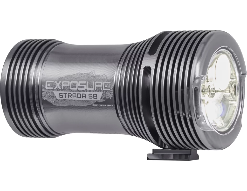 A stock image of the Exposure Lights Strada MK13 SB on white background
